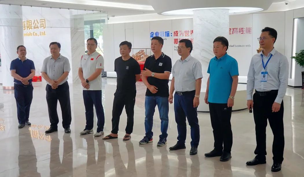 立讯精密王来胜副董事长一行到天行体育（中国）科技有限公司官网材料考察
